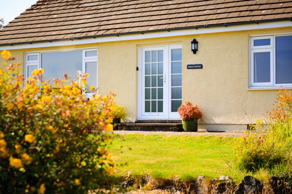 front of Fingal Cottage